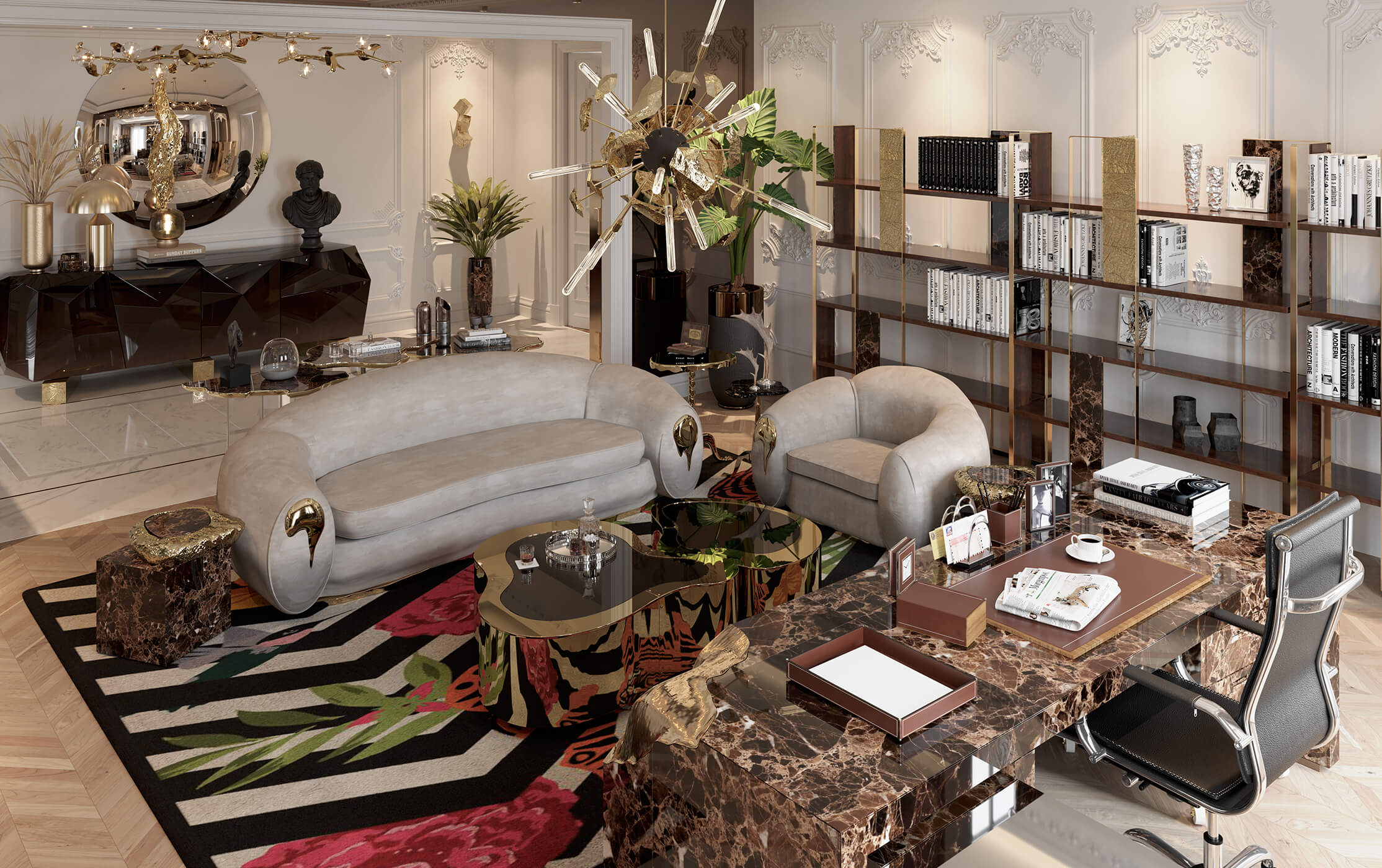 Photo inspiration: Gallery Detail: A Multi Million Dollar Parisian Penthouse