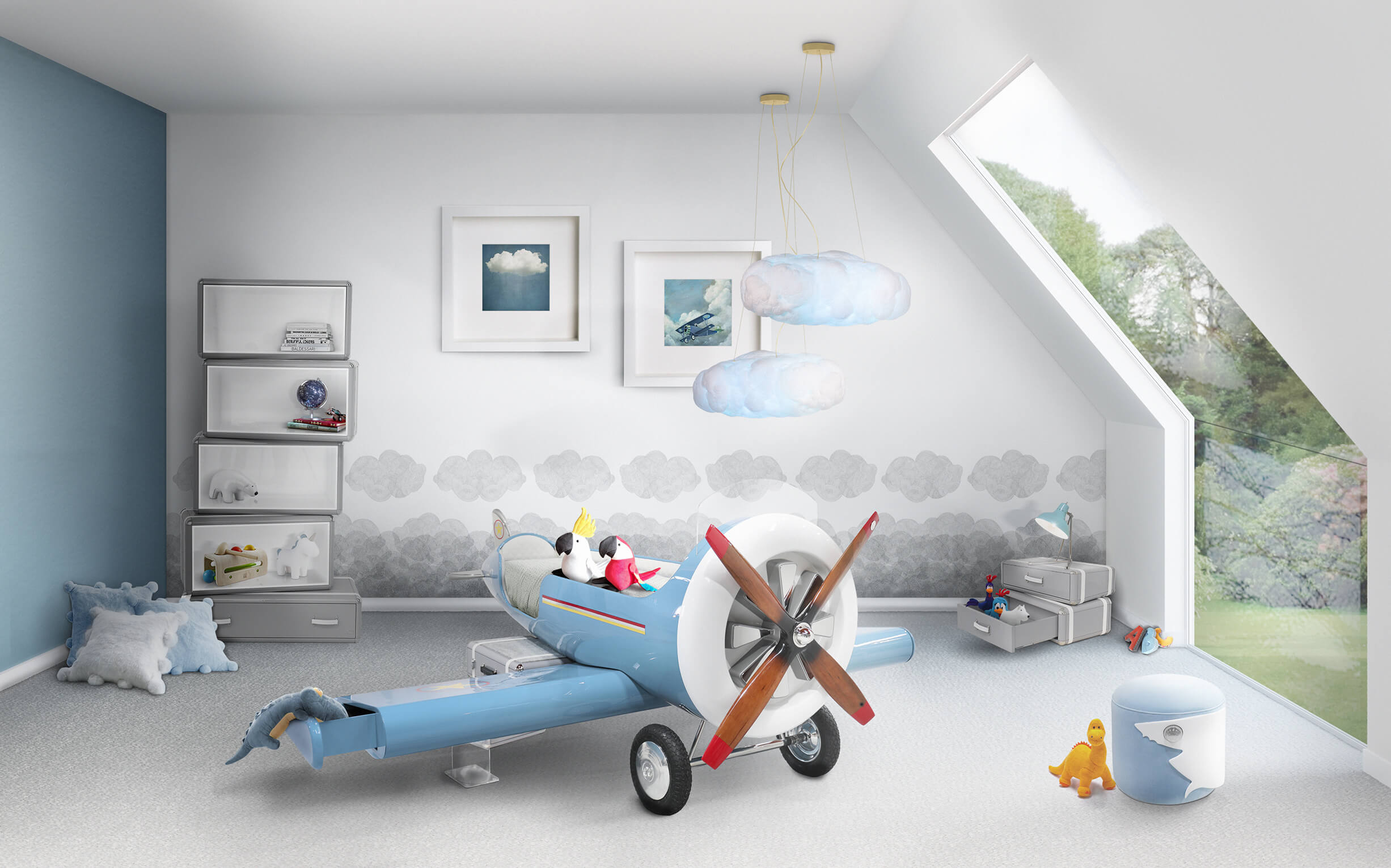Sky One Plane Bed by CIRCU