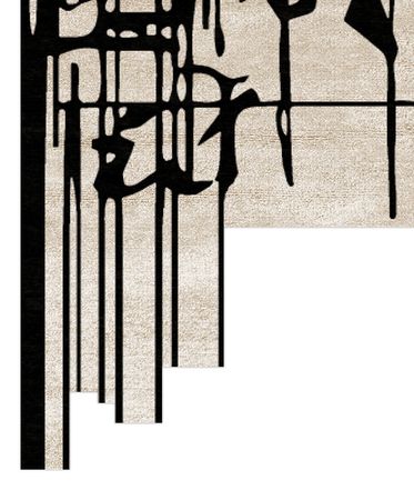 BLACK INK RUG