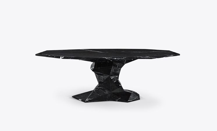 Bonsai Marble Contemporary Dining Table
