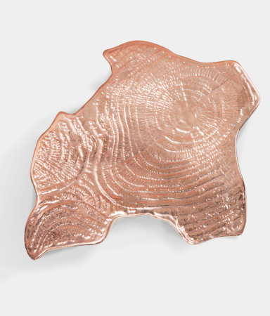 Eden Ceramic Copper Modern Side Table