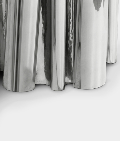 Fortuna Silver Luxury Dining Table