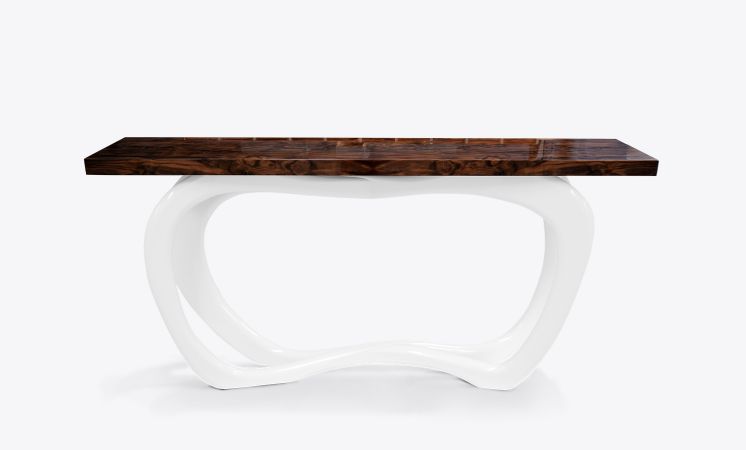 Infinity White Console