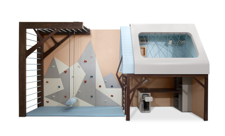 Mogli Playhouse Bed and Gym by CIRCU