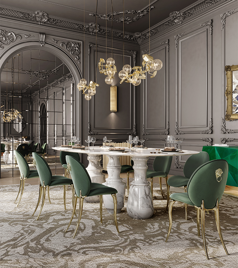 Pietra Oval XL Guatemala Contemporary Dining Table