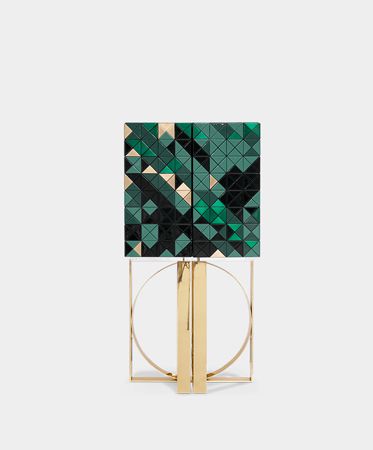 Pixel Green  Luxury Cabinet