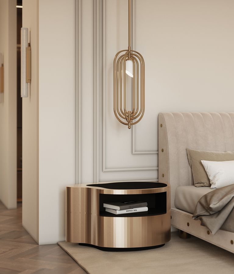 Wave Modern Nightstand