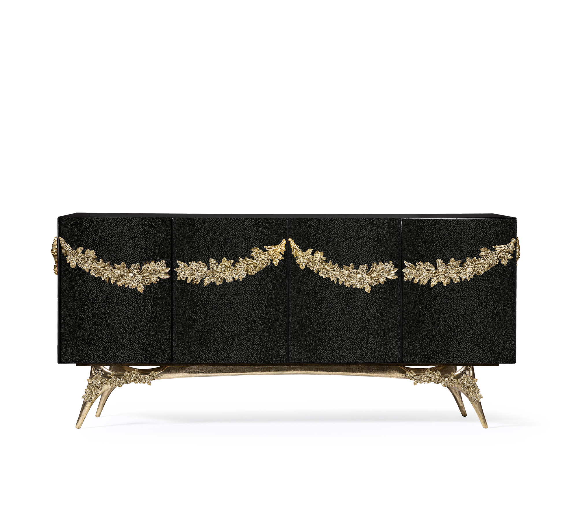Majestic Leather Sideboard mobile image 1