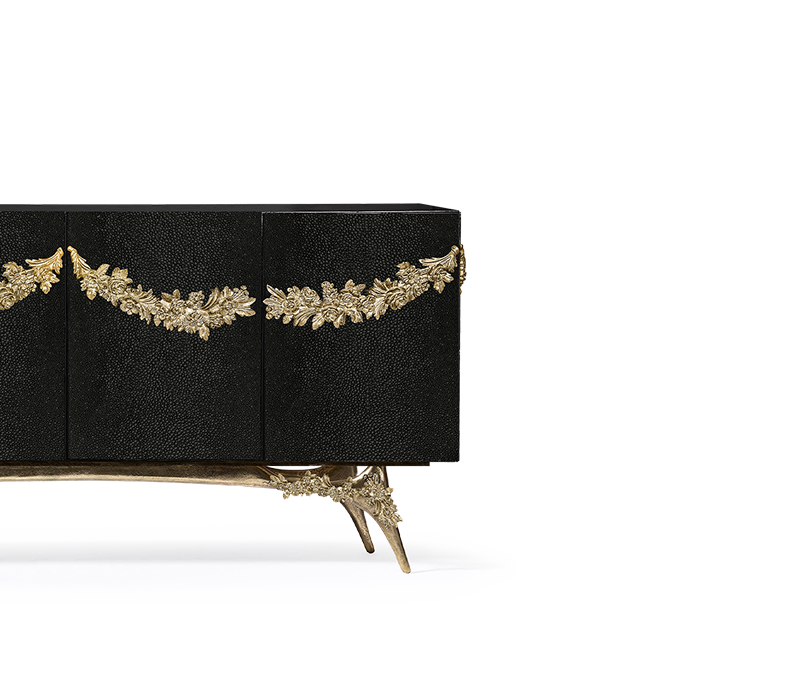 Majestic Leather Sideboard mobile image 2