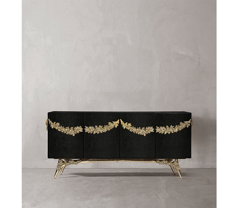 Majestic Leather Sideboard mobile image 3