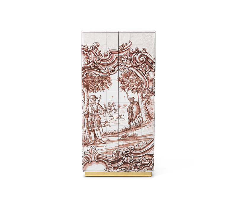 Heritage Sepia Cabinet mobile image 1