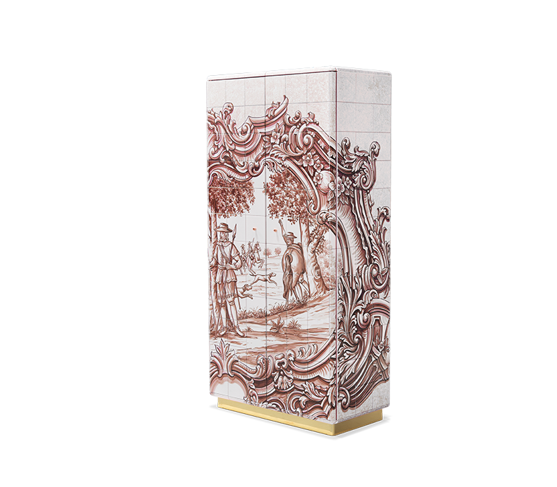 Heritage Sepia Cabinet mobile image 3