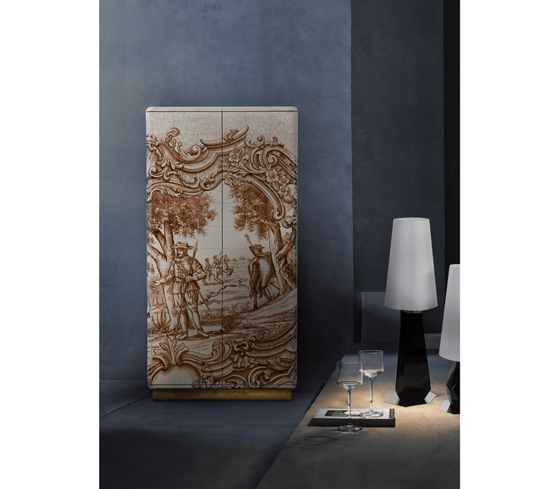 Heritage Sepia Cabinet mobile image 9