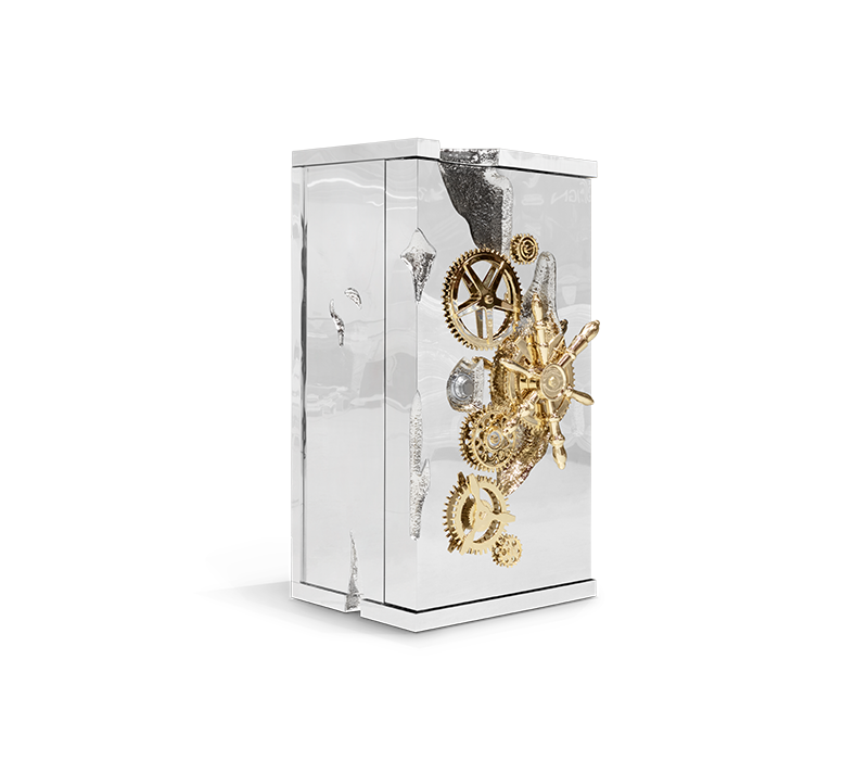 Millionaire Silver Cigar Luxury Safe mobile image 3