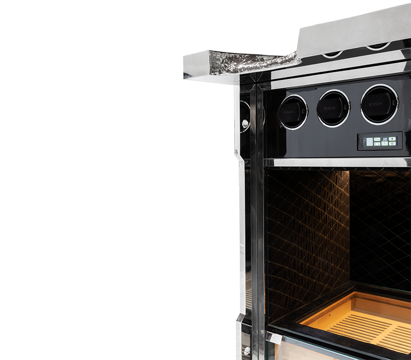 Millionaire Silver Cigar Luxury Safe mobile image 9