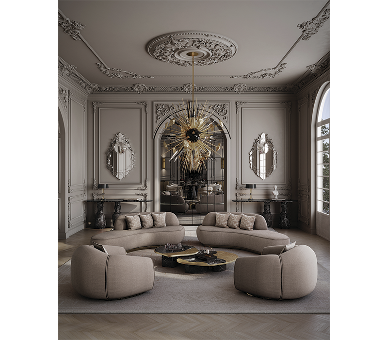 Outburst  Black Chandelier mobile image 3