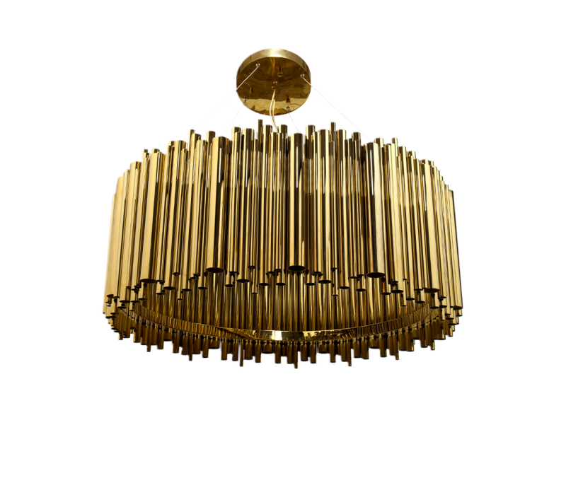 Brubeck Round Suspension Lamp mobile image 1