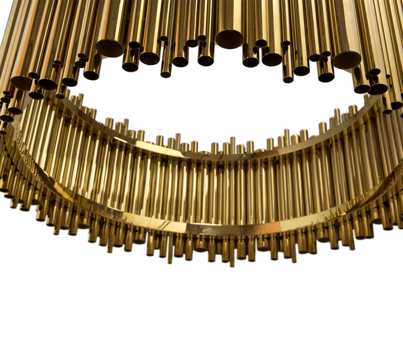 Brubeck Round Suspension Lamp mobile image 3