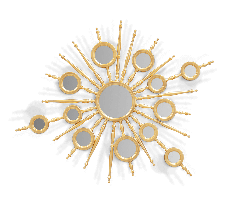 Apollo Gold Or Copper Mirror mobile image 1