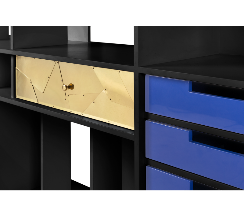 Coleccionista Black Bookcase mobile image 6