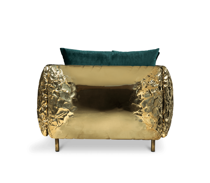 Imperfectio Green Armchair mobile image 4