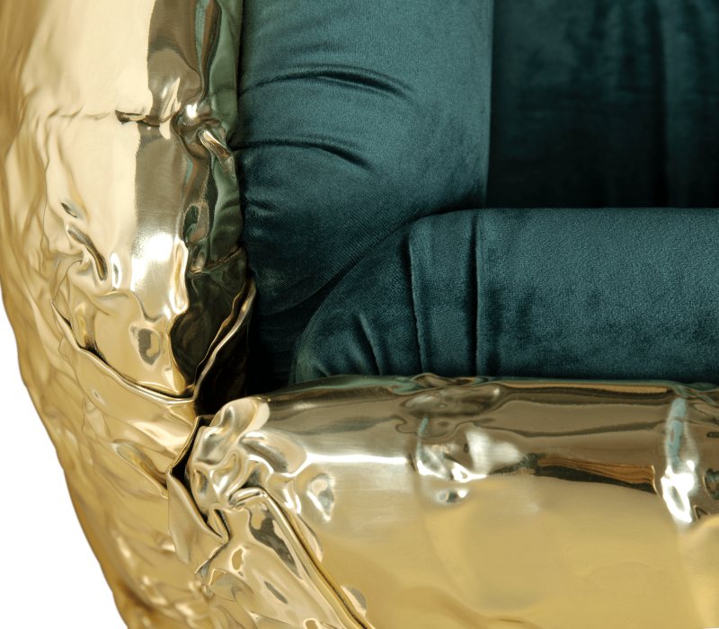 Imperfectio Green Armchair mobile image 5
