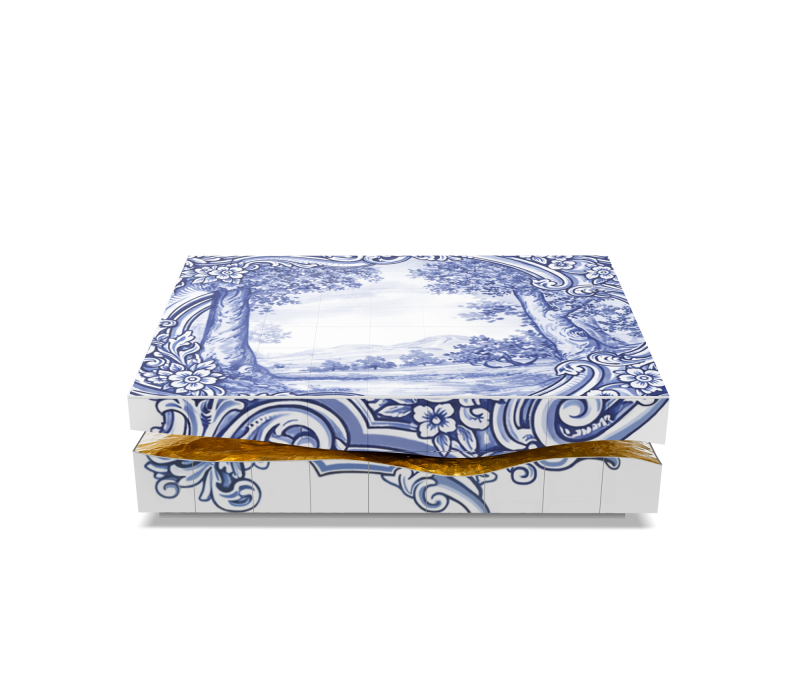 Quarry Tiles Center Table mobile image 1