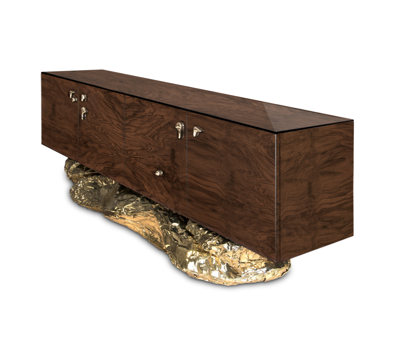 Angra Walnut Sideboard mobile image 2