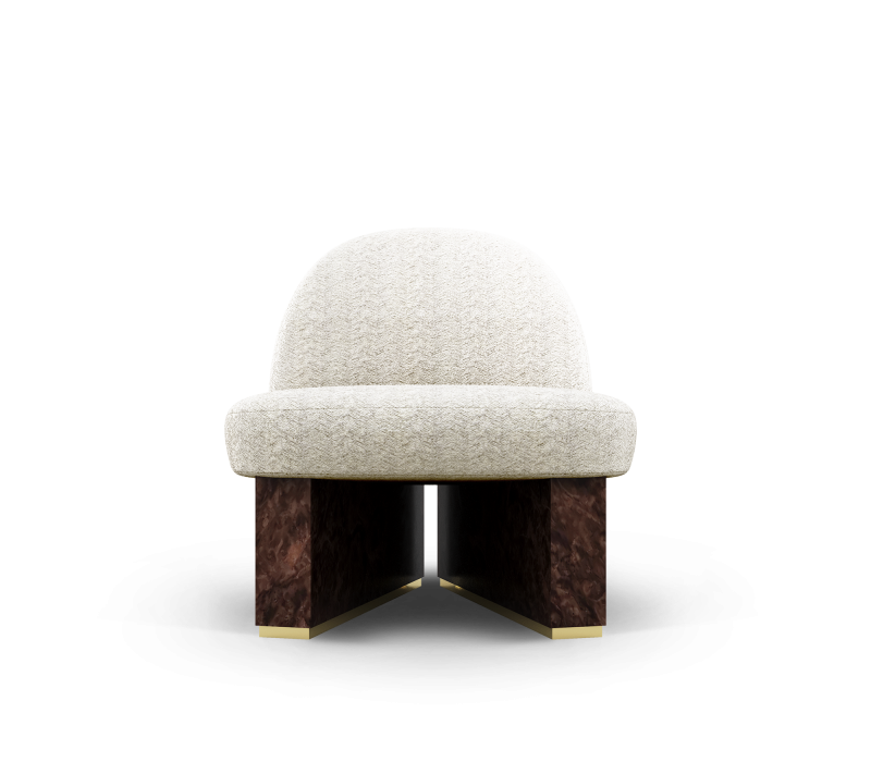 Sancho Walnut Armchair mobile image 1