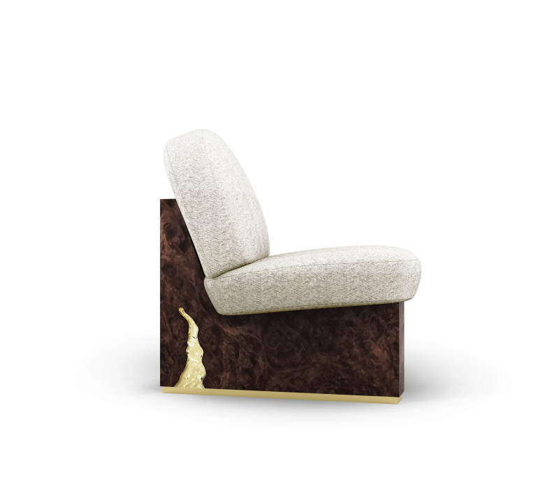 Sancho Walnut Armchair mobile image 2