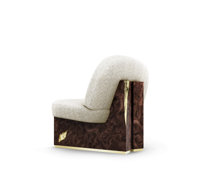 Sancho Walnut Armchair mobile image 6
