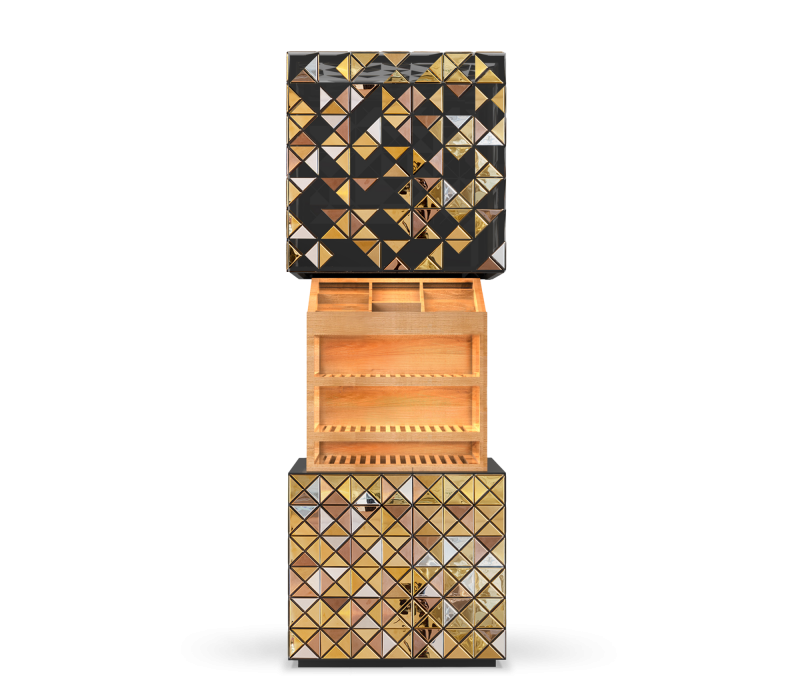 Habano Cigar Humidor Cabinet mobile image 3