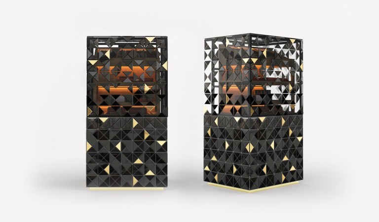 Habano Black Cigar Humidor