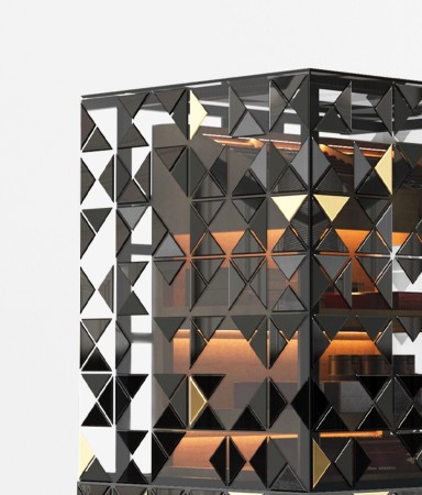 Habano Black Cigar Humidor