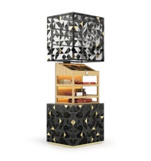 Habano Black Cigar Humidor