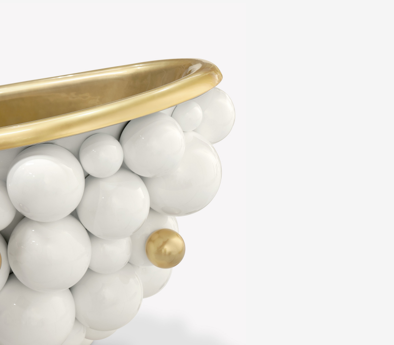 Newton White Bathtub mobile image 6