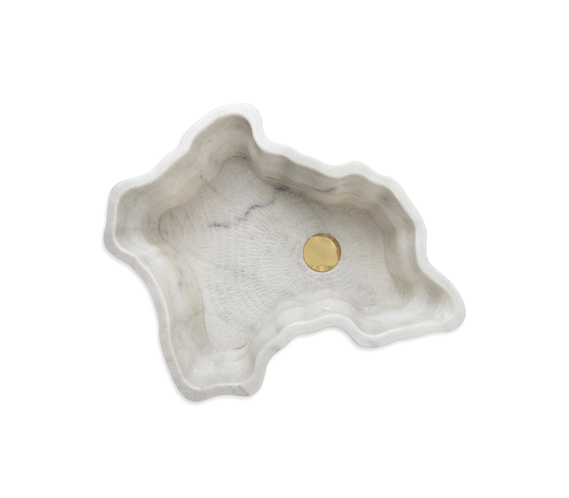 Eden Ibiza Marble Vessel Sink mobile image 2