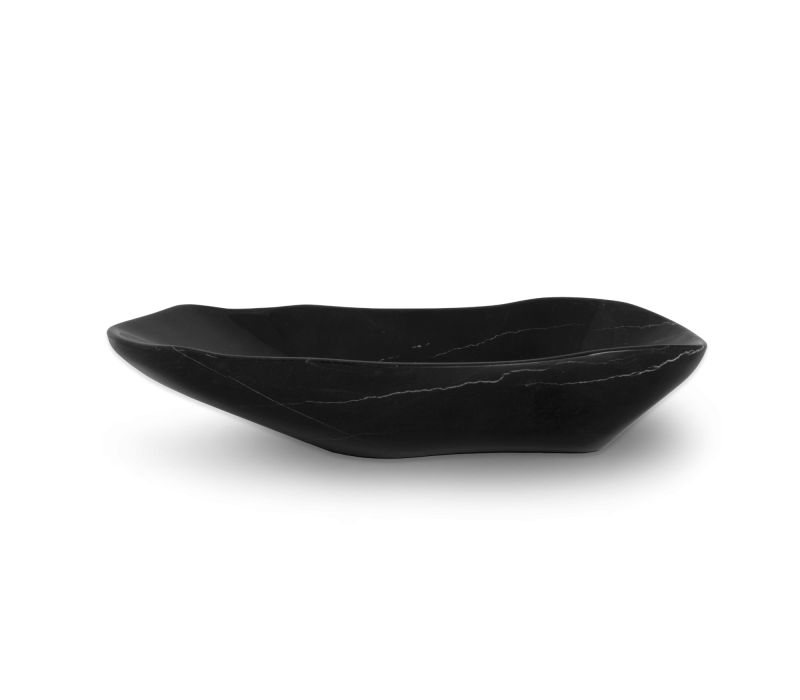 Lapiaz Black Marble Vessel Sink mobile image 1