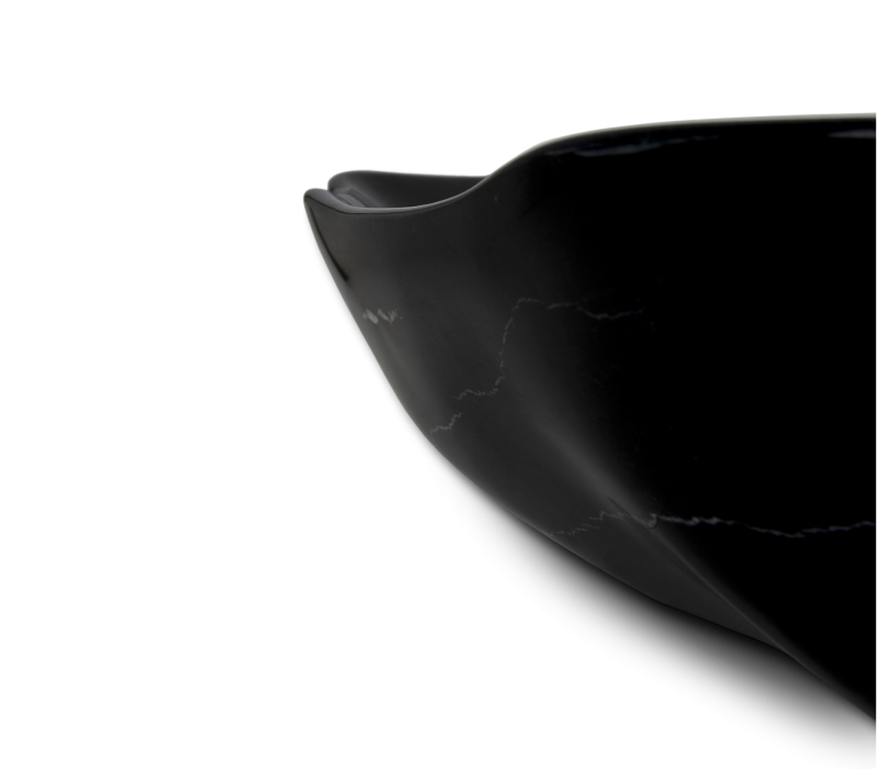 Lapiaz Black Marble Vessel Sink mobile image 5
