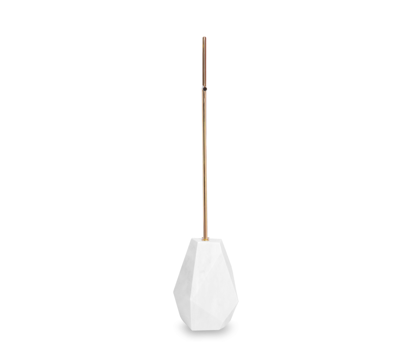 Diamond White Towel Rack mobile image 3