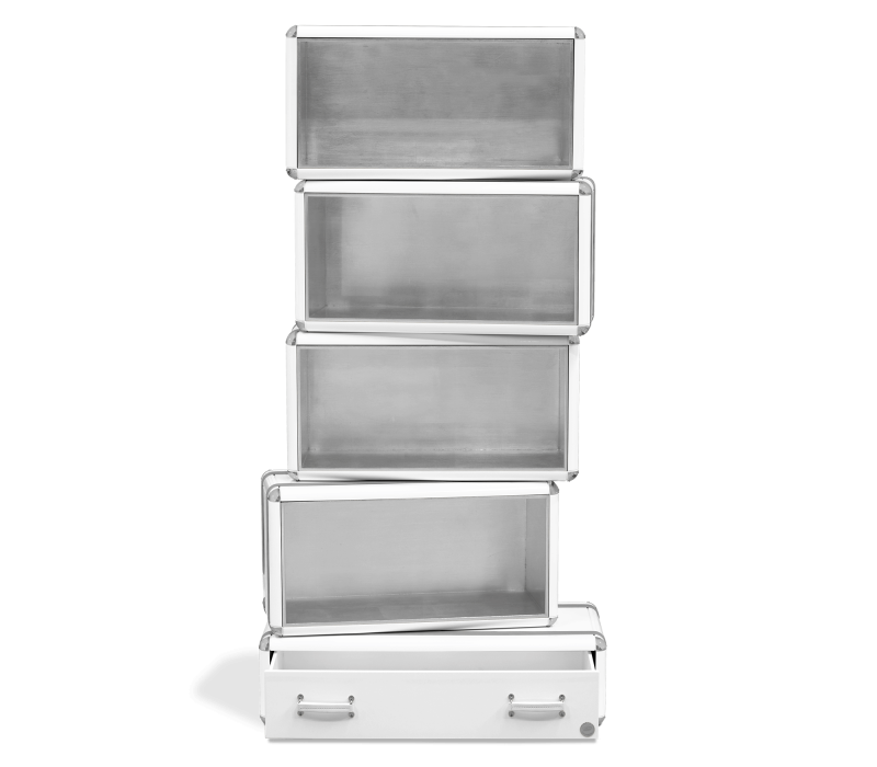 Fantasy Air Silver Bookcase mobile image 2