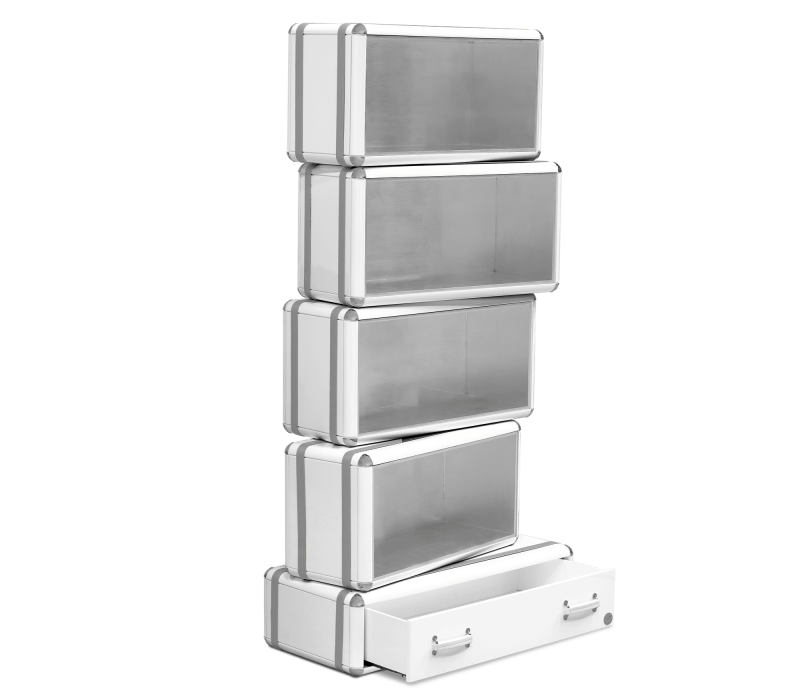 Fantasy Air Silver Bookcase mobile image 3