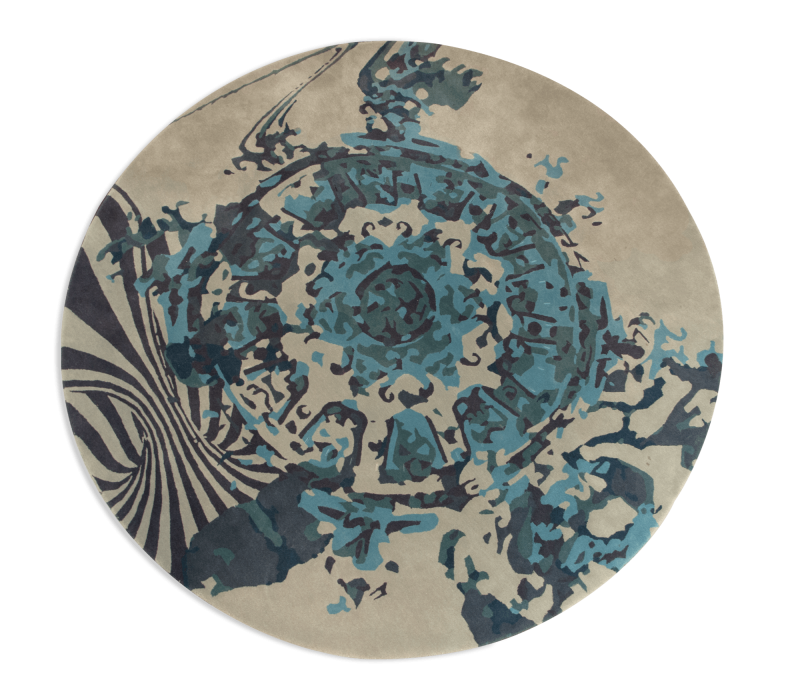 Pantheon Blue Rug mobile image 1