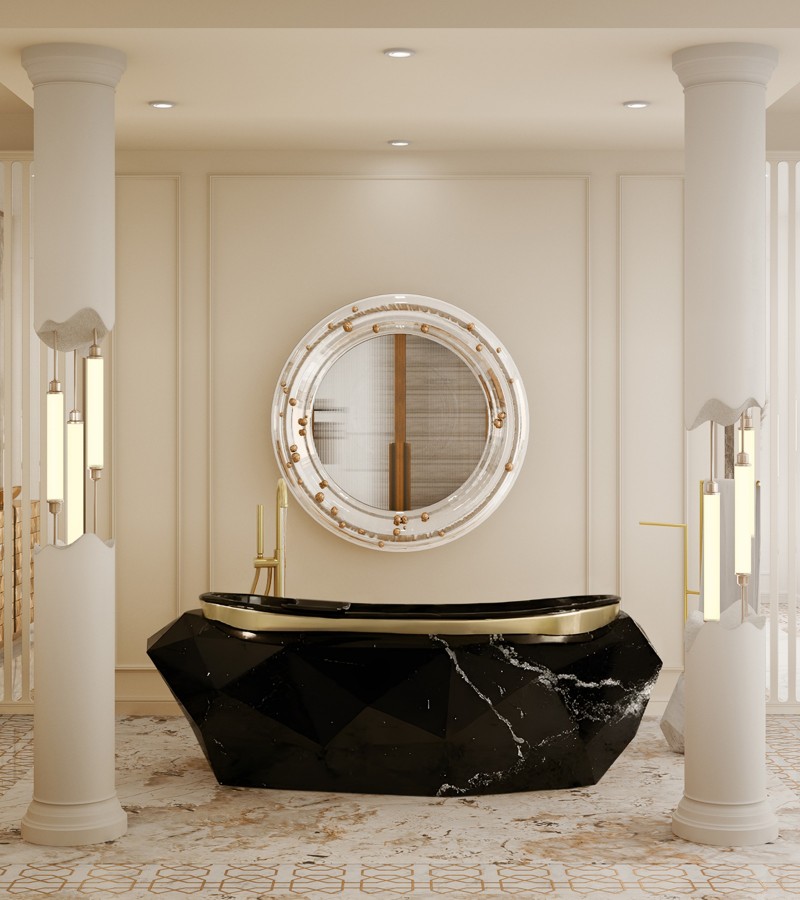 diamond nero marquina faux-marble I