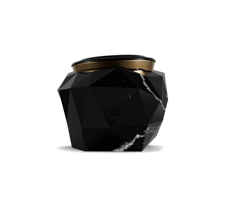 Diamond Nero Marquina Faux-marble I Bathtub mobile image 2