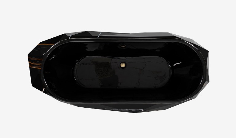 diamond sahara noir faux-marble