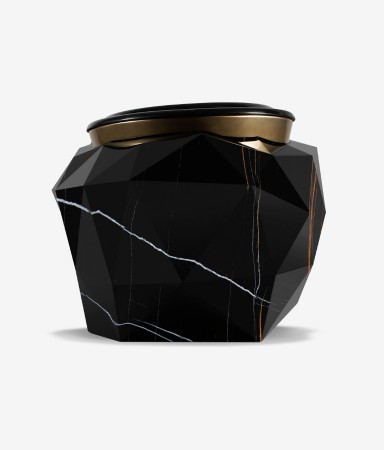 diamond sahara noir faux-marble