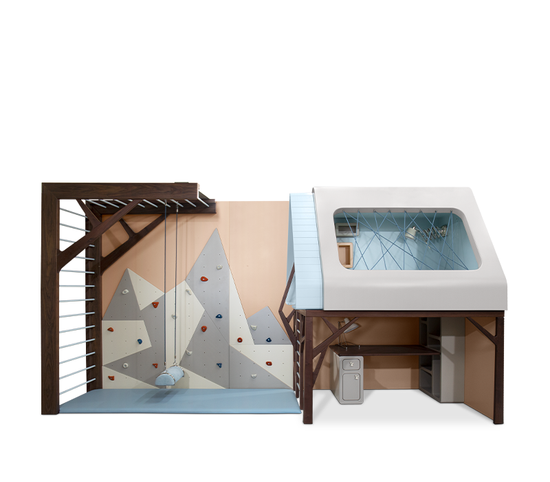 Mogli Playhouse Bed And Gym Bed mobile image 1