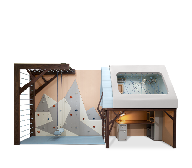 Mogli Playhouse Bed And Gym Bed mobile image 2