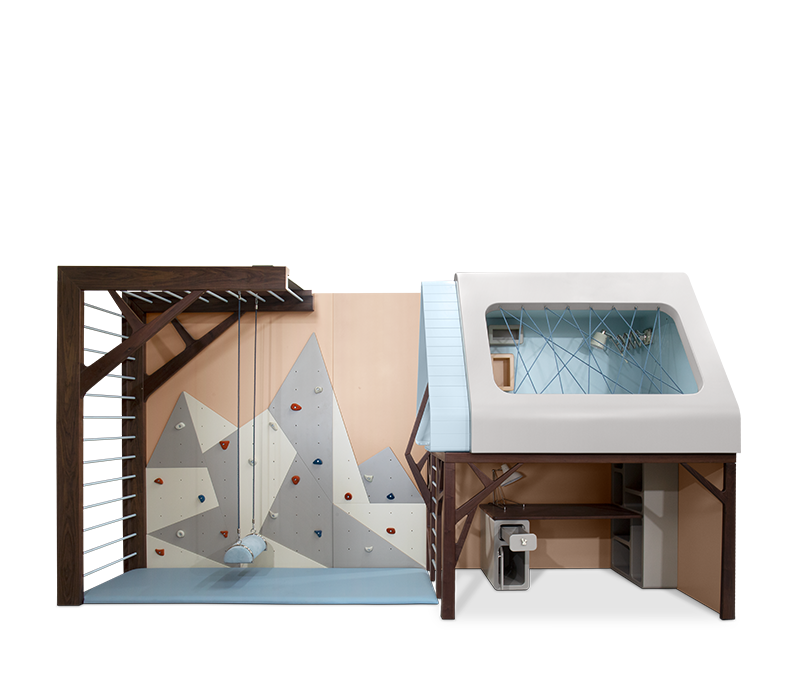 Mogli Playhouse Bed And Gym Bed mobile image 3